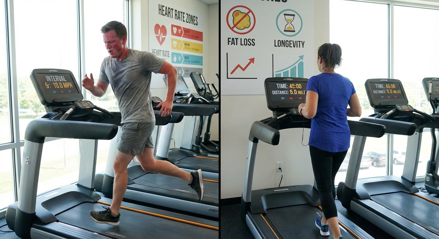 HIIT vs Steady State: Choosing the Right Cardio Mix for Fat Loss, Performance, and Longevity